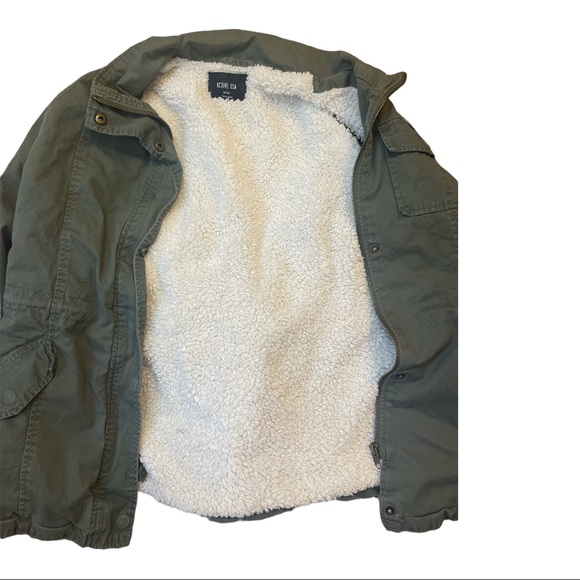 Active Usa Army Green Jacket - Picture 6 of 7
